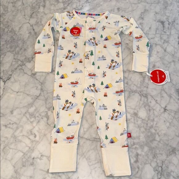 NWT MAGNETIC ME MODAL LAKE CONVERTIBLE FOOTIE - Picture 1 of 6